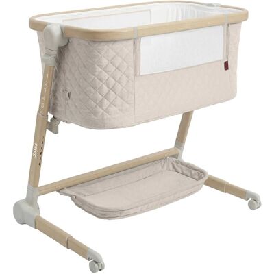 Łóżeczko dostawne z kołyską Salsa Cremio beige / Carrello Łóżeczko dostawne z kołyską Salsa Cremio beige / Carrello