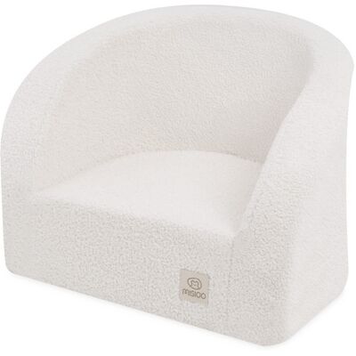 Plush Nest Misioo Fotelik Kremowy Baranek Plush Nest Misioo Fotelik Kremowy Baranek
