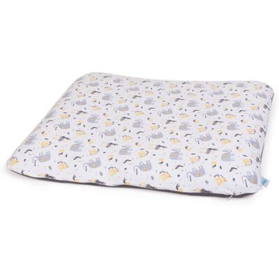 Ceba Baby Pokrowiec na przewijak miękki (75x72) 2 szt. Dark grey, Elephant + Light grey, Elephant Ceba Baby Pokrowiec na przewijak miękki (75x72) 2 szt. Dark grey, Elephant + Light grey, Elephant