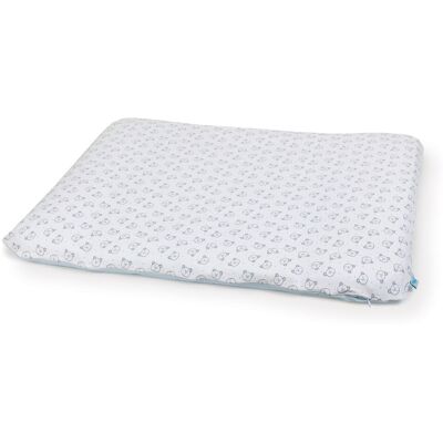 Ceba Baby Pokrowiec na przewijak miękki (85x72) 2 szt. Blue, Teddy Bear + Light grey, Teddy Bear Ceba Baby Pokrowiec na przewijak miękki (85x72) 2 szt. Blue, Teddy Bear + Light grey, Teddy Bear