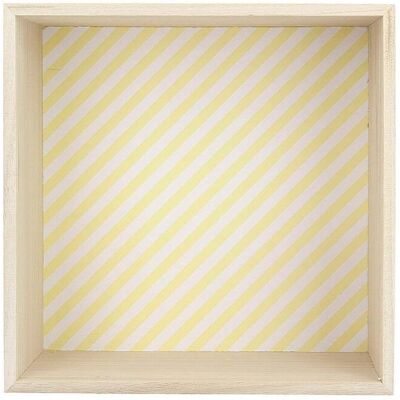 Yellow Tipi Półka Box pink 28cm, 28x22x28cm Yellow Tipi Półka Box pink 28cm, 28x22x28cm