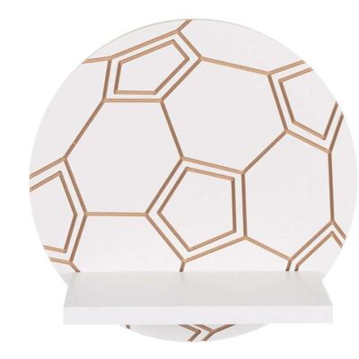 Yellow Tipi Półka Soccer 35X5X35Cm, 35X5X35Cm Yellow Tipi Półka Soccer 35X5X35Cm, 35X5X35Cm