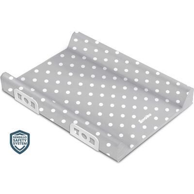 Sensillo Przewijak Usztywniany Safety System 70 Cm – Patterns Kropki Szare Sensillo Przewijak Usztywniany Safety System 70 Cm – Patterns Kropki Szare