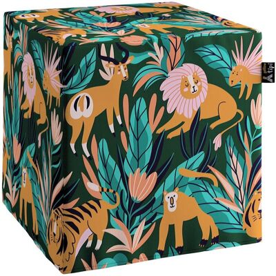 Tipi Puf Nano - Zielony - Wymiary 40x40x40cm - Puf Tipi Puf Nano - Zielony - Wymiary 40x40x40cm - Puf