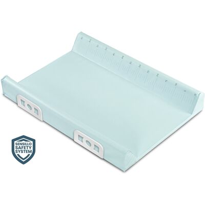 Sensillo Sensilo, Przewijak usztywniany, Safety system, 70 cm, bez nadruku, miętowy Sensillo Sensilo, Przewijak usztywniany, Safety system, 70 cm, bez nadruku, miętowy