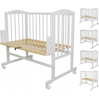 Inny producent 5w1 Łóżeczko Dostawne Filip 3 Sofa, Kółka, Kołyska Inny producent 5w1 Łóżeczko Dostawne Filip 3 Sofa, Kółka, Kołyska