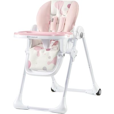 Kinderkraft Krzesełko do karmienia YUMMY składane regulacja wysokości Kinderkraft Krzesełko do karmienia YUMMY składane regulacja wysokości