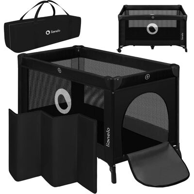 Lionelo Stefi łóżeczko 2w1 przewijak składane przewiewne LockGuard 15kg Lionelo Stefi łóżeczko 2w1 przewijak składane przewiewne LockGuard 15kg