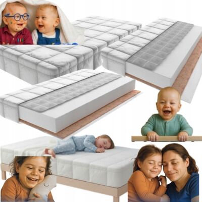 Inny producent Materac Dla Dziecka-Do Łóżeczka 120x60 Cm Gryka Pianka 9 H2/h3 Nikola Inny producent Materac Dla Dziecka-Do Łóżeczka 120x60 Cm Gryka Pianka 9 H2/h3 Nikola