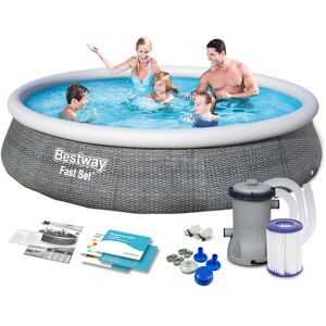 Basen ogrodowy, rozporowy, Bestway, zestaw 8w1, 396x84 cm Basen ogrodowy, rozporowy, Bestway, zestaw 8w1, 396x84 cm