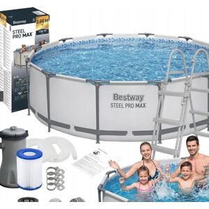 BASEN OGRODOWY STELAŻOWY 366x100 CM BESTWAY 56418 DUŻY POMPA DRABINKA BASEN OGRODOWY STELAŻOWY 366x100 CM BESTWAY 56418 DUŻY POMPA DRABINKA