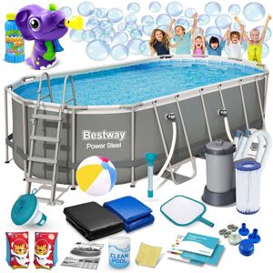 Basen Ogrodowy Stelażowy 549 X 274 X 122 Cm 17W1 Bestway 56710 Basen Ogrodowy Stelażowy 549 X 274 X 122 Cm 17W1 Bestway 56710