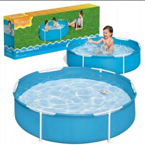 Bestway BASEN OGRODOWY STELAŻOWY DLA DZIECI BRODZIK 152x38cm 580L PVC OKRĄGŁY Bestway BASEN OGRODOWY STELAŻOWY DLA DZIECI BRODZIK 152x38cm 580L PVC OKRĄGŁY