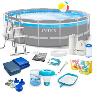 Basen ogrodowy, stelażowy, INTEX 26730, 488x122 cm, zestaw 18w1 Basen ogrodowy, stelażowy, INTEX 26730, 488x122 cm, zestaw 18w1