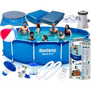 BASEN STELAŻOWY 366X76 Bestway ogrodow ZESTAW BASEN STELAŻOWY 366X76 Bestway ogrodow ZESTAW