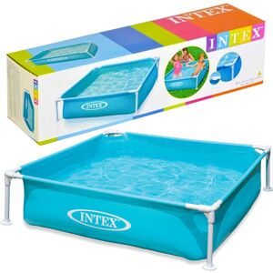 Basen stelażowy dla dzieci 122x122x30 cm, brodzik ogrodowy 342l, INTEX 57173 Basen stelażowy dla dzieci 122x122x30 cm, brodzik ogrodowy 342l, INTEX 57173