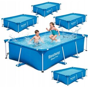 BASEN STELAŻOWY OGRODOWY 259x170x61cm PROSTOKĄTNY XXL BESTWAY BASEN STELAŻOWY OGRODOWY 259x170x61cm PROSTOKĄTNY XXL BESTWAY