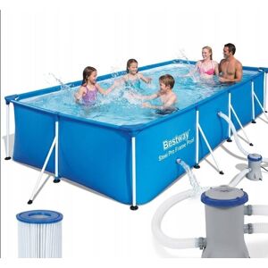 BASEN STELAŻOWY OGRODOWY BESTWAY 400x211x81 POMPA FILTR ZESTAW XXL BASEN STELAŻOWY OGRODOWY BESTWAY 400x211x81 POMPA FILTR ZESTAW XXL