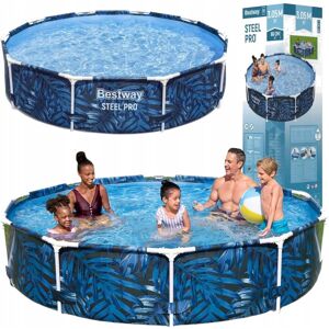 Inny producent Basen stelażowy ogrodowy okrągły 305 x 66cm Bestway 56985 Inny producent Basen stelażowy ogrodowy okrągły 305 x 66cm Bestway 56985