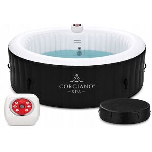 Dmuchane SPA Ogrodowe Hydromasaż Corciano 4-osobowe Okrągłe 180 cm Basen Dmuchane SPA Ogrodowe Hydromasaż Corciano 4-osobowe Okrągłe 180 cm Basen