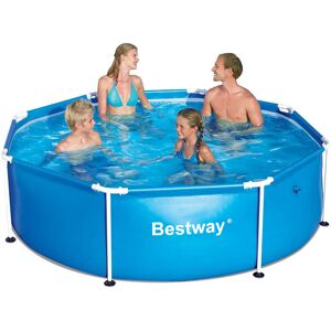 Bestway Duży BASEN RAMOWY Stelażowy Ogrodowy 244x61cm Steal Pro Bestway Duży BASEN RAMOWY Stelażowy Ogrodowy 244x61cm Steal Pro