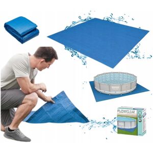 Bestway MATA PODKŁAD POD BASEN basenu z hydromasażem OGRODOWA DOMOWE SPA OCHRONNA 488 X 488CM Bestway MATA PODKŁAD POD BASEN basenu z hydromasażem OGRODOWA DOMOWE SPA OCHRONNA 488 X 488CM
