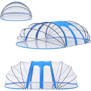 POKRYWA KOPUŁA DASZEK NA BASEN OGRODOWY OWALNA OCHRONNA 530x410x205cm COIL POKRYWA KOPUŁA DASZEK NA BASEN OGRODOWY OWALNA OCHRONNA 530x410x205cm COIL