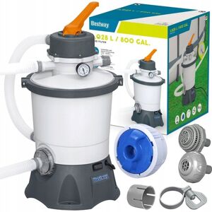 brak danych Pompa Piaskowa Bestway do Basenu 3028 l/h + piasek, chlor, pH - MEGA ZESTAW brak danych Pompa Piaskowa Bestway do Basenu 3028 l/h + piasek, chlor, pH - MEGA ZESTAW