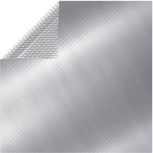 vidaXL Prostokątny pokrywa basenu 800x500 cm PE Srebro - Pokrywa basenu vidaXL Prostokątny pokrywa basenu 800x500 cm PE Srebro - Pokrywa basenu
