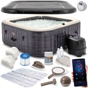 SPA dmuchane basen 4os. Hydromasaż + generator chloru Intex 28450 LED model 2025 SPA dmuchane basen 4os. Hydromasaż + generator chloru Intex 28450 LED model 2025