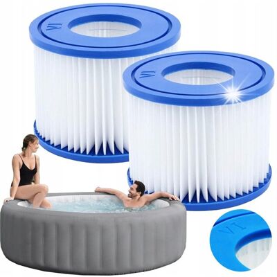 2W1 FILTR POMPY DO LAY-Z-SPA BESTWAY 60311 TYP VI WKŁAD BASENU FILTRY 2W1 FILTR POMPY DO LAY-Z-SPA BESTWAY 60311 TYP VI WKŁAD BASENU FILTRY