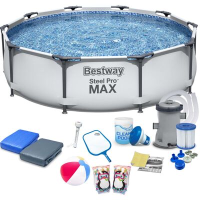 Basen ogrodowy, stelażowy, Bestway 56406, 305x76 cm, zestaw 17w1 Basen ogrodowy, stelażowy, Bestway 56406, 305x76 cm, zestaw 17w1
