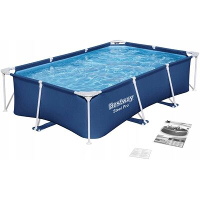 nieznany producent BASEN OGRODOWY STELAŻOWY PROSTOKĄTNY 259X170X61 CM BESTWAY DO OGRODU nieznany producent BASEN OGRODOWY STELAŻOWY PROSTOKĄTNY 259X170X61 CM BESTWAY DO OGRODU