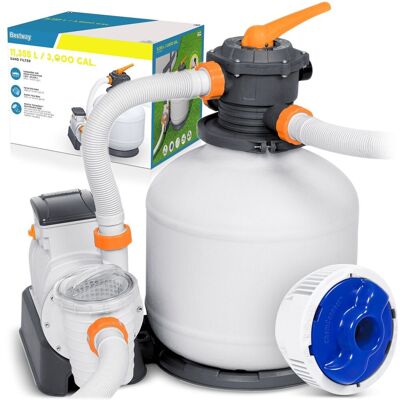 Bestway Piaskowa pompa filtracyjna Flowclear, 11355 L/h 58486 Bestway Piaskowa pompa filtracyjna Flowclear, 11355 L/h 58486