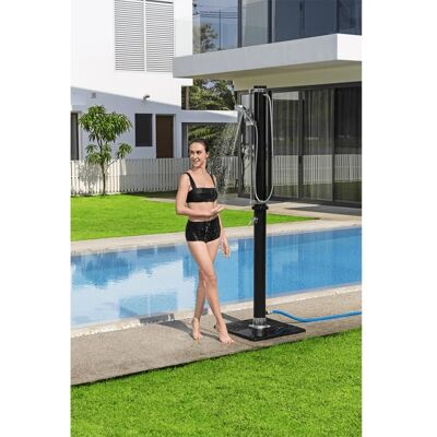 Bestway Solarny prysznic zewnętrzny Solar Flow, czarny, 20 L Bestway Solarny prysznic zewnętrzny Solar Flow, czarny, 20 L
