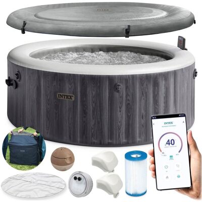 Dmuchane Spa Intex 28440np Ogrodowe 4os. Hydromasaż 196x71 Cm Led Model 2026 Dmuchane Spa Intex 28440np Ogrodowe 4os. Hydromasaż 196x71 Cm Led Model 2026