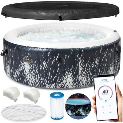 Dmuchane SPA Intex 28494 ogrodowe 4os wanna Hydromasaż LED model 2026 Dmuchane SPA Intex 28494 ogrodowe 4os wanna Hydromasaż LED model 2026