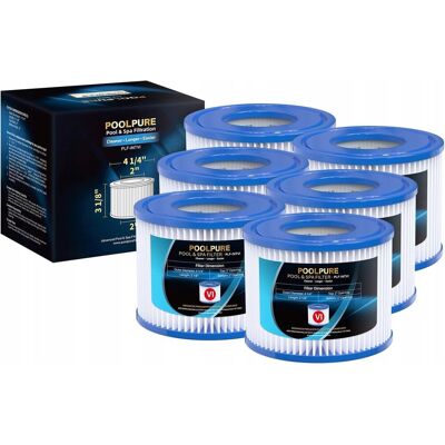 Inny producent Filtr Do Basenu Zaminnik Filtra Spa Bestway Do Typu Vi 6 Sztuk Zamiennik Inny producent Filtr Do Basenu Zaminnik Filtra Spa Bestway Do Typu Vi 6 Sztuk Zamiennik