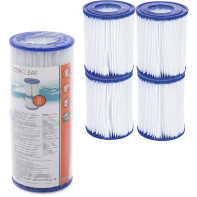 FILTR DO WKŁADU BASENU Bestway 58094 TYP II 4 szt. FILTR DO WKŁADU BASENU Bestway 58094 TYP II 4 szt.