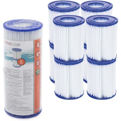 FILTR DO WKŁADU BASENU Bestway 58094 TYP II 8 szt. FILTR DO WKŁADU BASENU Bestway 58094 TYP II 8 szt.