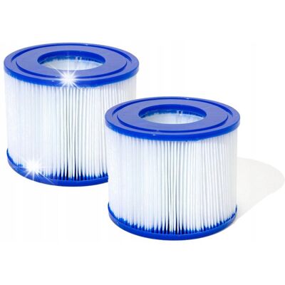 FILTR WKŁAD DO JACUZZI POMP LAY-Z-SPA BESTWAY BASENU 60311 TYP VI 2 FILTRY FILTR WKŁAD DO JACUZZI POMP LAY-Z-SPA BESTWAY BASENU 60311 TYP VI 2 FILTRY