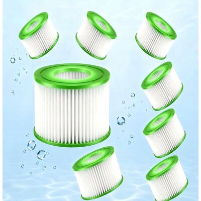 Inny producent FILTR WKRĘCANY SPA BASEN JACUZZI ZAMIENNY WKLAD PAPIEROWY 8 SZTUK Inny producent FILTR WKRĘCANY SPA BASEN JACUZZI ZAMIENNY WKLAD PAPIEROWY 8 SZTUK