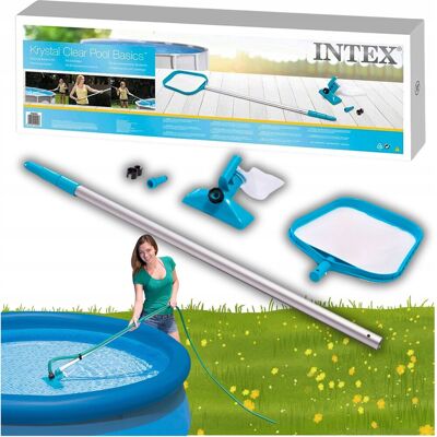 Inny producent ODKURZACZ DO BASENU INTEX ZESTAW DO CZYSZCZENIA WODY BASENOWY +SIATKA +KIJ Inny producent ODKURZACZ DO BASENU INTEX ZESTAW DO CZYSZCZENIA WODY BASENOWY +SIATKA +KIJ