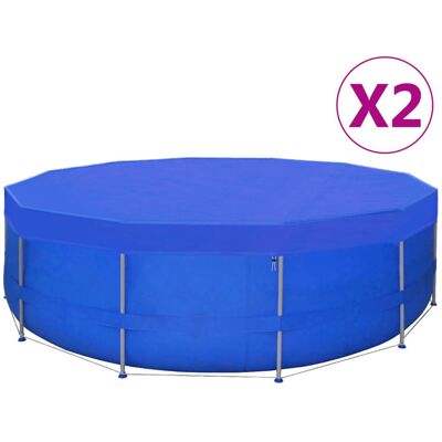 VMP Plandeki Na Basen, 2 Szt., Pe, Okrągłe, 460 Cm, 90 G/m² VMP Plandeki Na Basen, 2 Szt., Pe, Okrągłe, 460 Cm, 90 G/m²