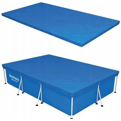Bestway Pokrywa Plandeka na Basen Stelażowy Ogrodowy Pokrowiec Mata 300x201 58106 Bestway Pokrywa Plandeka na Basen Stelażowy Ogrodowy Pokrowiec Mata 300x201 58106