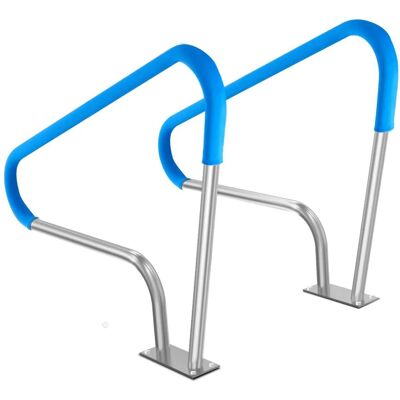 Vevor Poręcz basenowa 2 szt 90x122 cm stal nierdzewna z podstawą do basenu i SPA Vevor Poręcz basenowa 2 szt 90x122 cm stal nierdzewna z podstawą do basenu i SPA
