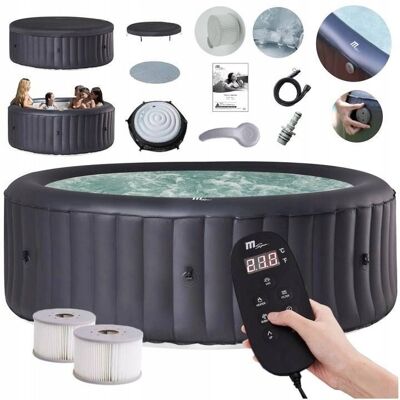MSpa Rimba Urban Jacuzzi - Na 6 osób, UV-sterylizacja, Szybkie nadmuchanie MSpa Rimba Urban Jacuzzi - Na 6 osób, UV-sterylizacja, Szybkie nadmuchanie