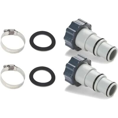 No name Adapter Do Węża Basenowego, 2-Częściowy Adapter Do Węża Basenowego, Adapter Do Pompy 32 I 38 Mm No name Adapter Do Węża Basenowego, 2-Częściowy Adapter Do Węża Basenowego, Adapter Do Pompy 32 I 38 Mm