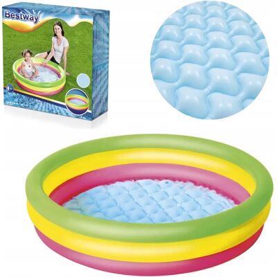 ABC Basen Dmuchany Bestway 51104 Basenik Brodzik Dziecięcy 102x25cm Miękkie Dno ABC Basen Dmuchany Bestway 51104 Basenik Brodzik Dziecięcy 102x25cm Miękkie Dno