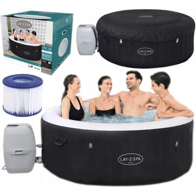 Rabino Dmuchane Spa Basen Z Hydromasażem 2-4 Os 180cm 120 Dyszy Rabino Dmuchane Spa Basen Z Hydromasażem 2-4 Os 180cm 120 Dyszy